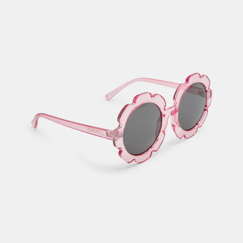 Lunettes De Soleil Fleurs Rose Fille - Rose Peps -  - OKAIDI