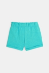 Short en jersey uni bleu fille 4