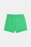 Short en jersey uni vert fille 4