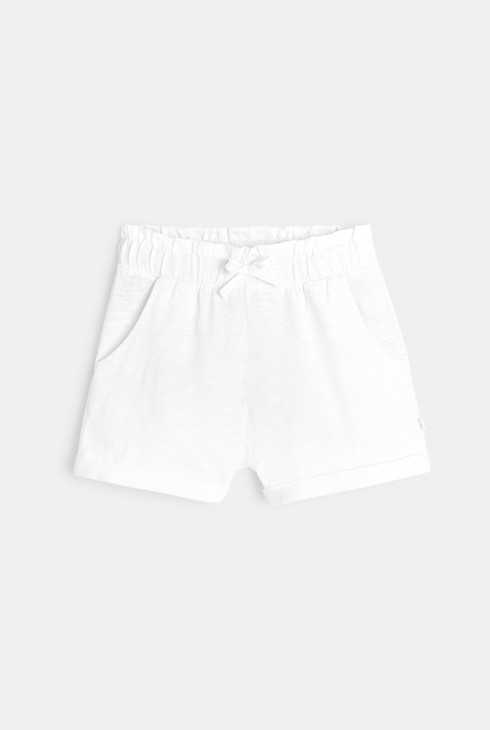 Plain-colored jersey shorts 2