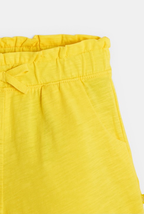 Plain-colored jersey shorts 2