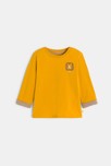 T-shirt animal jaune bébé garçon