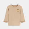 T-shirt Renard beige garçon