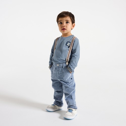 T-shirt Animal Bleu Bébé Garçon - Bleu Horizon - 3A - OBAIBI