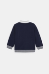 Teddy zippé en molleton doux bleu bébé garçon 3