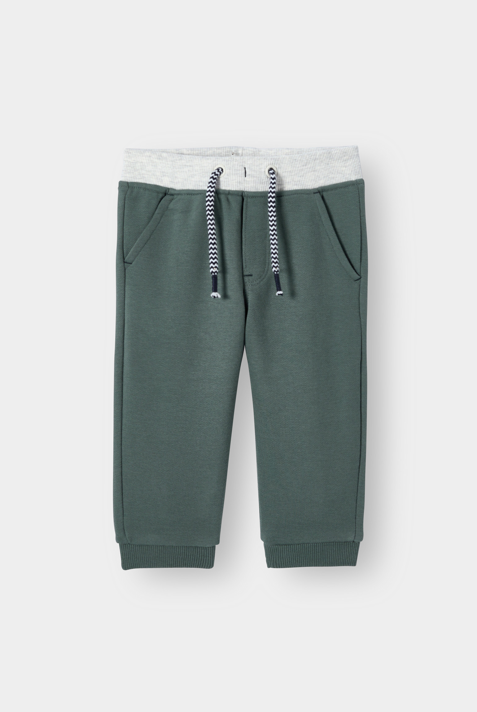 Pantalon jogging vert bébé garçon - Vert Cyprès
