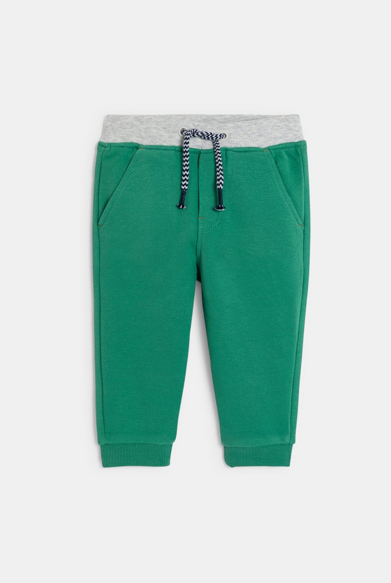 Pantalon jogging vert bébé garçon 1