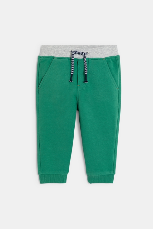 Pantalón de jogging verde bebé niño 1