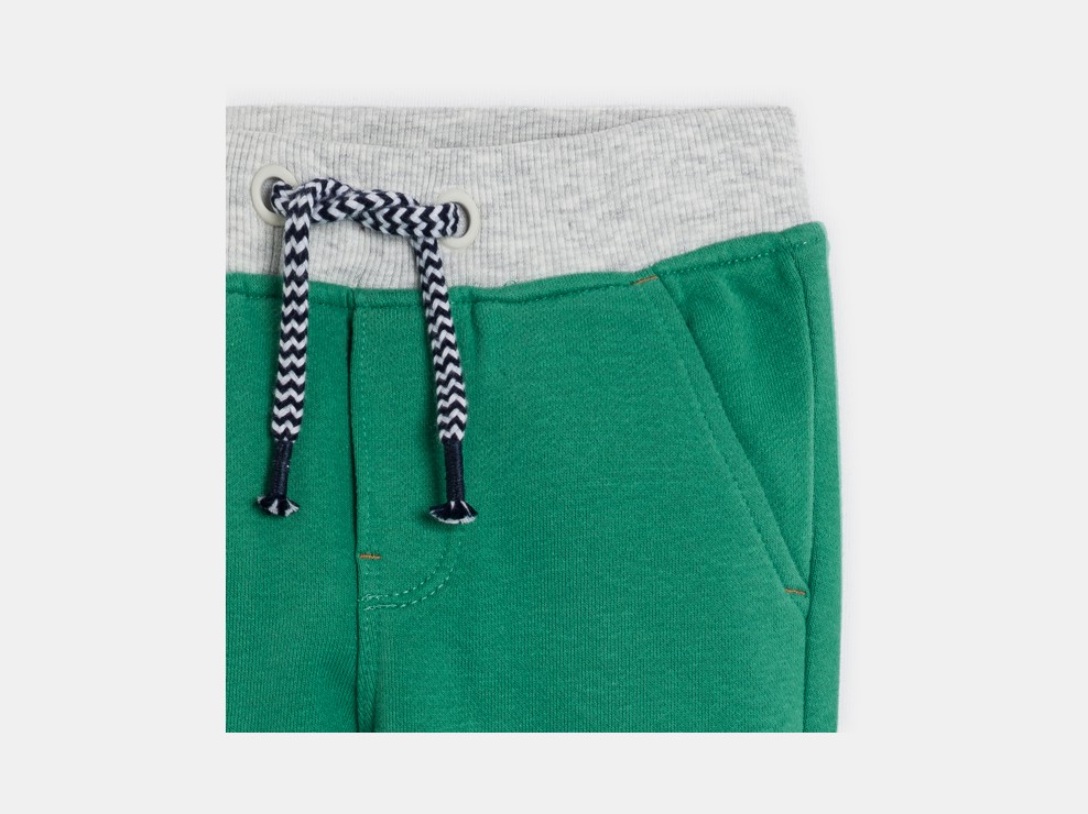 Pantalon jogging vert bébé garçon 2