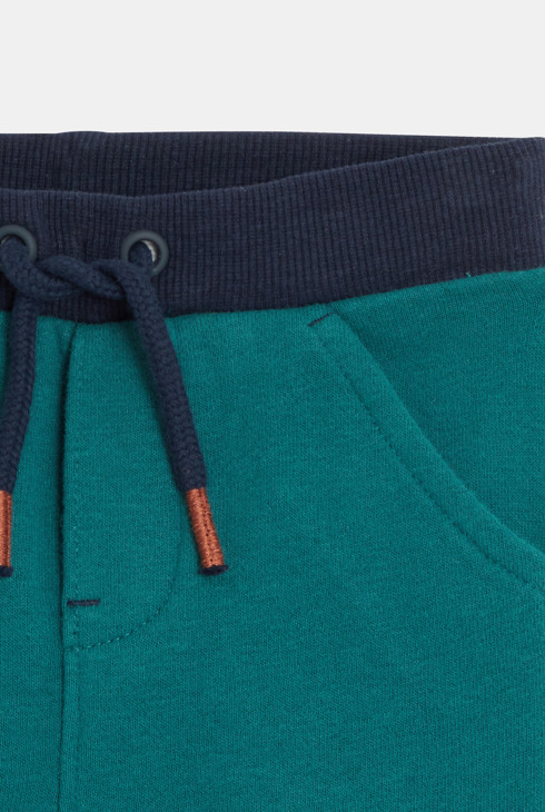 Baby boys' green joggers 2
