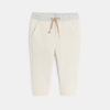 Pantalon jogging blanc bébé garçon