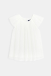 Robe pailletée en tulle blanc fille 1
