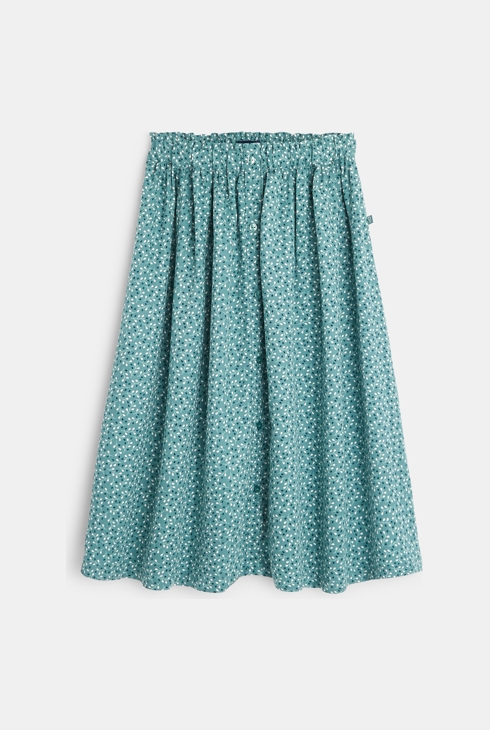 Dolgo široko krilo zelena deklica 1