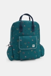 Sac à dos toile imprimé vert garçon 1