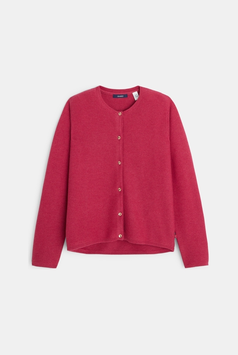 Jopica z gumbi rožnata deklica 1