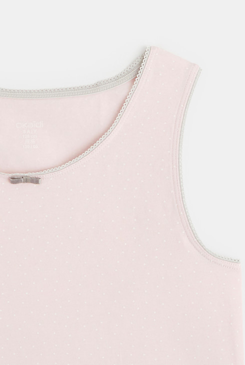 Stretch-Tanktop mit Print (2er-Set) Rosa Mädchen 2