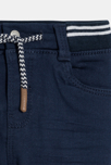 Vaquero knit con cintura elástica azul bebé niño 2