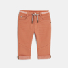 Jean denim confort ultra stretch orange bébé garçon