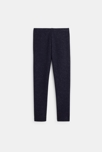 Legging pailleté bleu fille 2