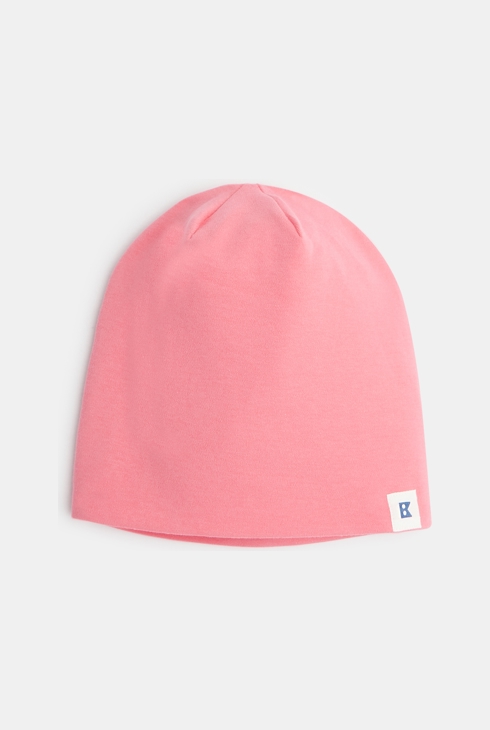 Weiche Strickmütze Rosa Mädchen 1