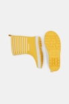 Bottes de pluie rayées jaune garçon 3