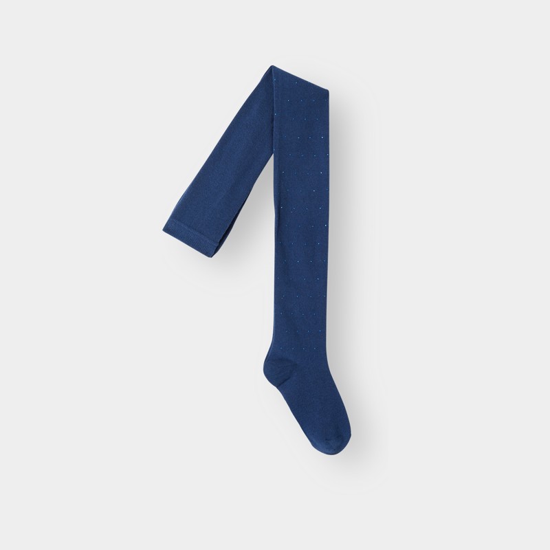 Marineblauwe panty voor meisjes