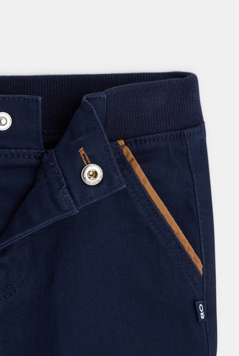 Worker-Hose aus Twill Blau Baby Jungen