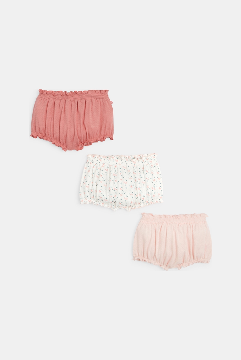 Bloomer jersey fantaisie (lot de 3) rose naissance 1