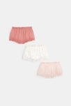 Bloomer jersey fantaisie (lot de 3) rose naissance 3