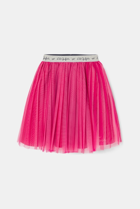 Rosa Tüll-Petticoat Lili Gaufrette 1