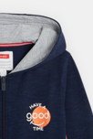 Sweat-shirt à capuche "Have a good time" bleu garçon 3