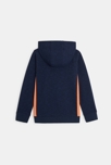 Sweat-shirt à capuche "Have a good time" bleu garçon 4