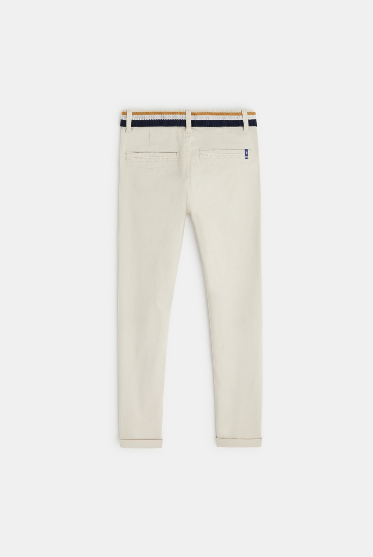 最新作 chino canvas Belted pants Obaïbi & Okaïdi パンツ