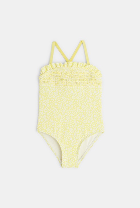 Maillot de bain une pièce fleuri bébé fille 2