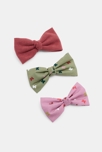 Barrettes nœuds papillon imprimés (lot de 3) fille
