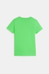 T-shirt basique manches courtes vert garçon 2