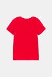 T-shirt basique manches courtes rouge garçon