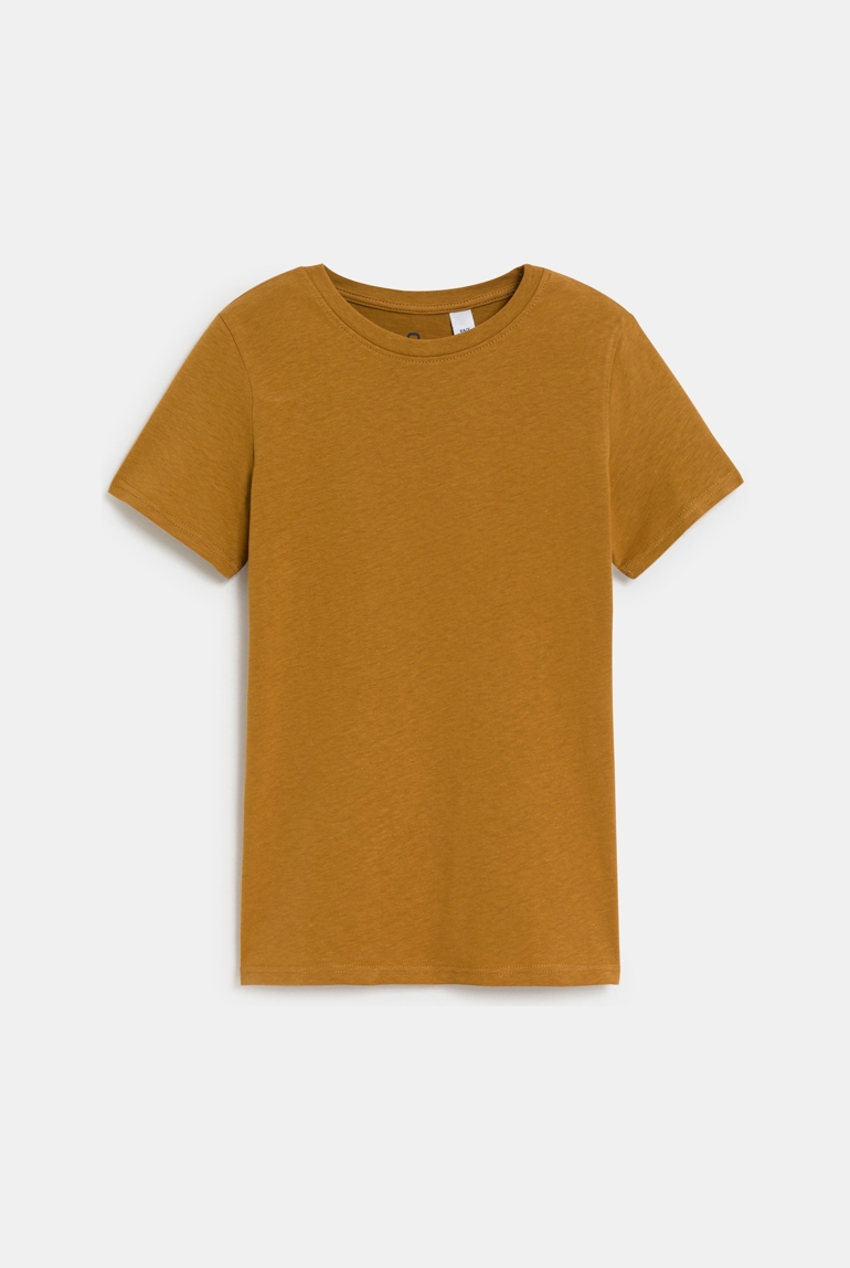 T-shirt basique manches courtes safran garçon 1