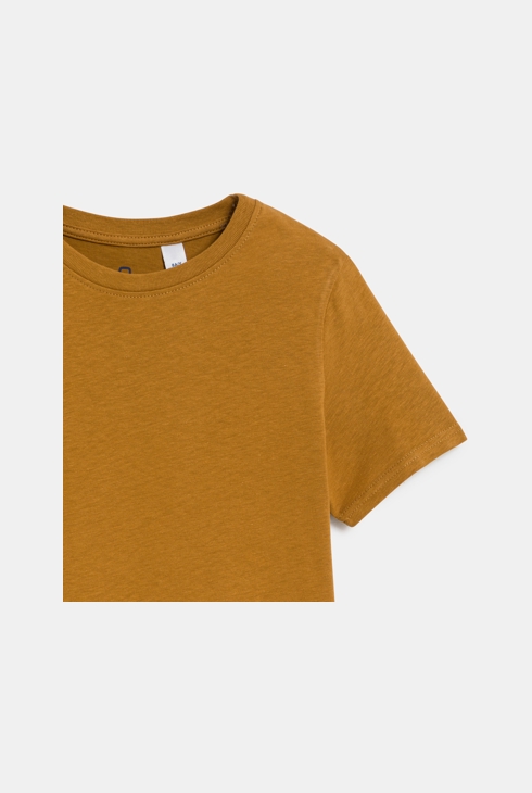 T-shirt basique manches courtes safran garçon 2