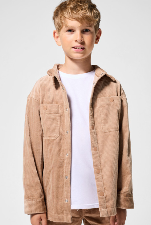 T-shirt basique manches courtes blanc garçon 2