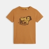 T-shirt à message "Wild life is alive"