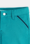 Short en toile bleu bébé garçon 2