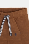 Short molleton marron bébé garçon 2
