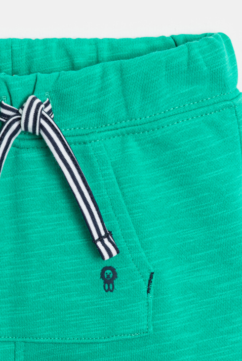 Grüne Shorts aus Molton Kleinkind Junge