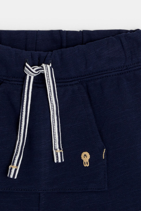 Shorts aus Molton Blau Baby Jungen 2