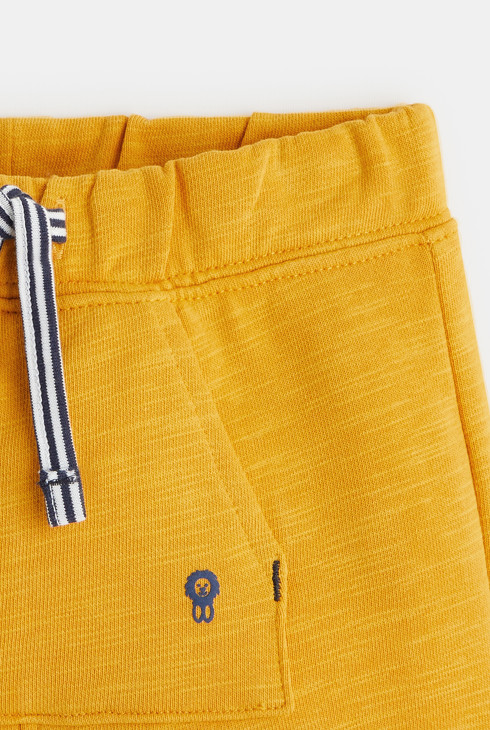 Shorts aus Molton Gelb Baby Jungen 2