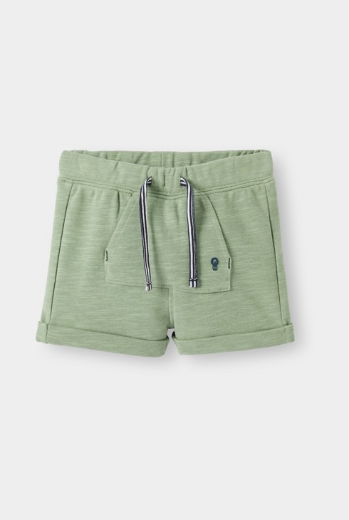 Grüne Shorts aus Molton Kleinkind Junge 1