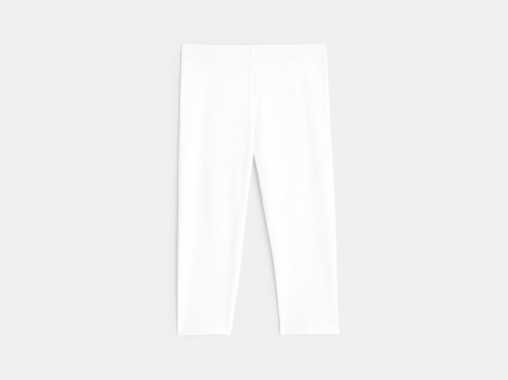 Korte legging van wit meisje 2