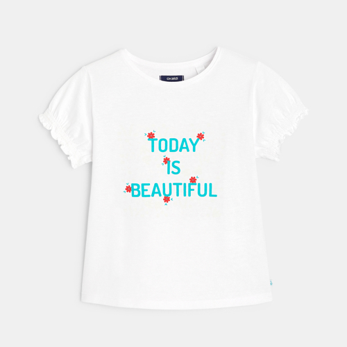 Tee shirt fille online okaidi