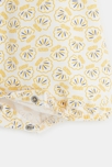 Combi courte maille coquillages jaune bébé fille 4